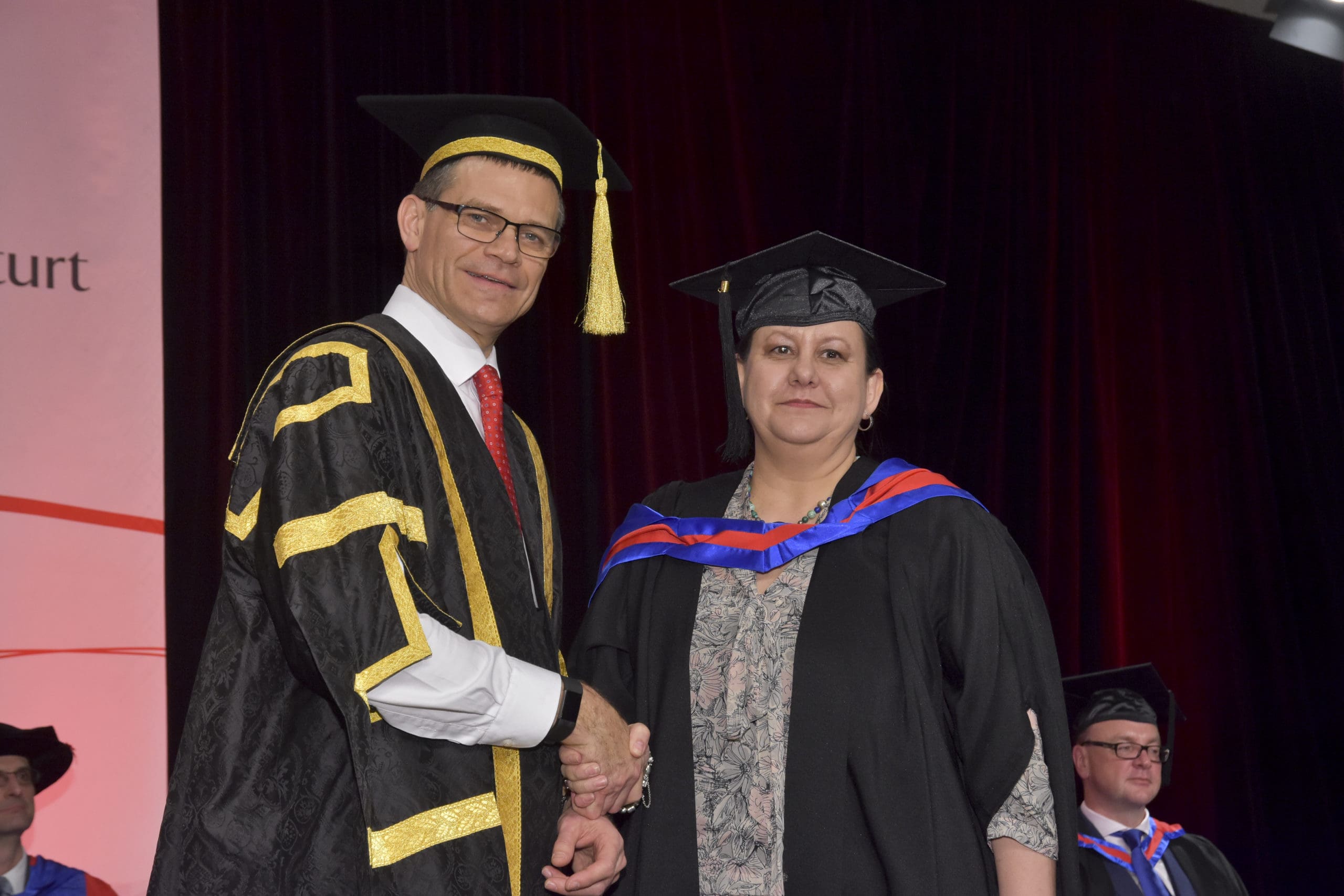 Graduating with a Master's Degree 2007