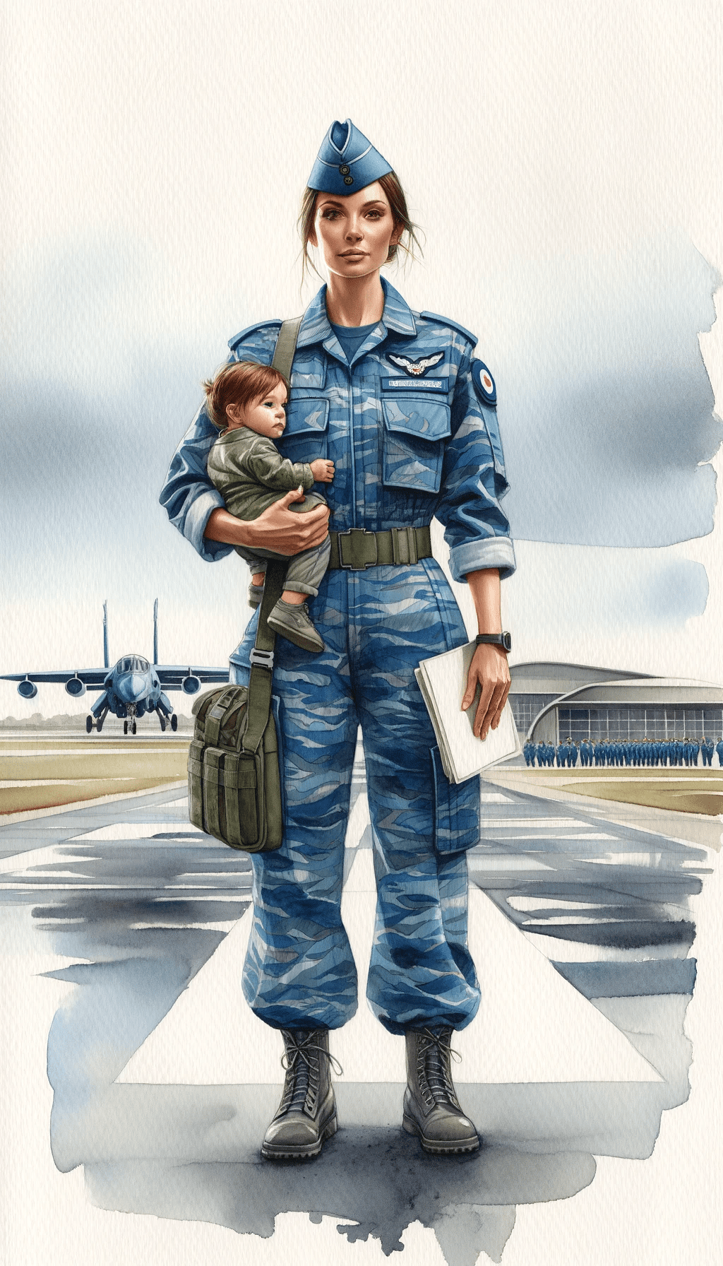 A representation of a Working Mother in the RAAF